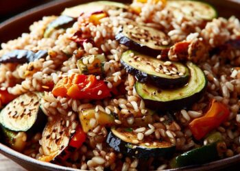 Salada de Grãos com Legumes Grelhados: Nutrição e Emagrecimento em um Prato!