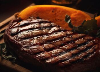 Bife Grelhado com Abóbora: Magreza e Sabor em Harmonia!