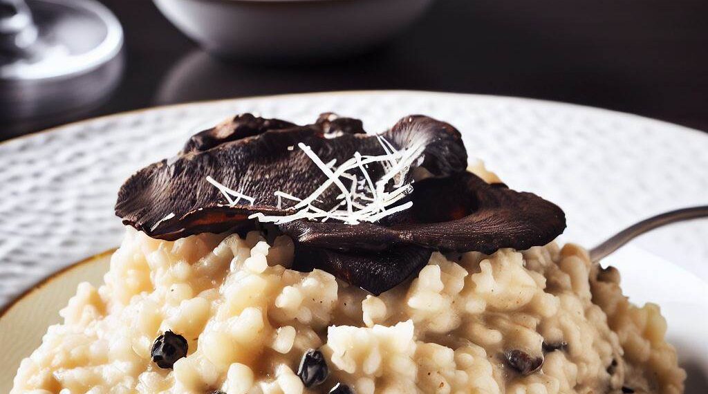 Receita Exclusiva: Risoto de Trufas Negras e Parmesão