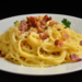 Carbonara com Bacon Crocante e Ovos. Legitima Cozinha Italiana 12 Carbonara com Bacon Crocante e Ovos. Legitima Cozinha Italiana