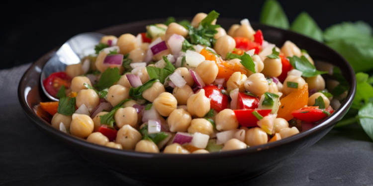 Salada de Grão-de-Bico: Emagreça com Prazer e Saciedade!