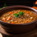 Sopa de Lentilha com Legumes: Sustância e Perda de Peso!
