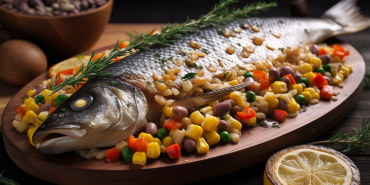 Peixe Assado com Legumes: O Prato Perfeito para Emagrecer!