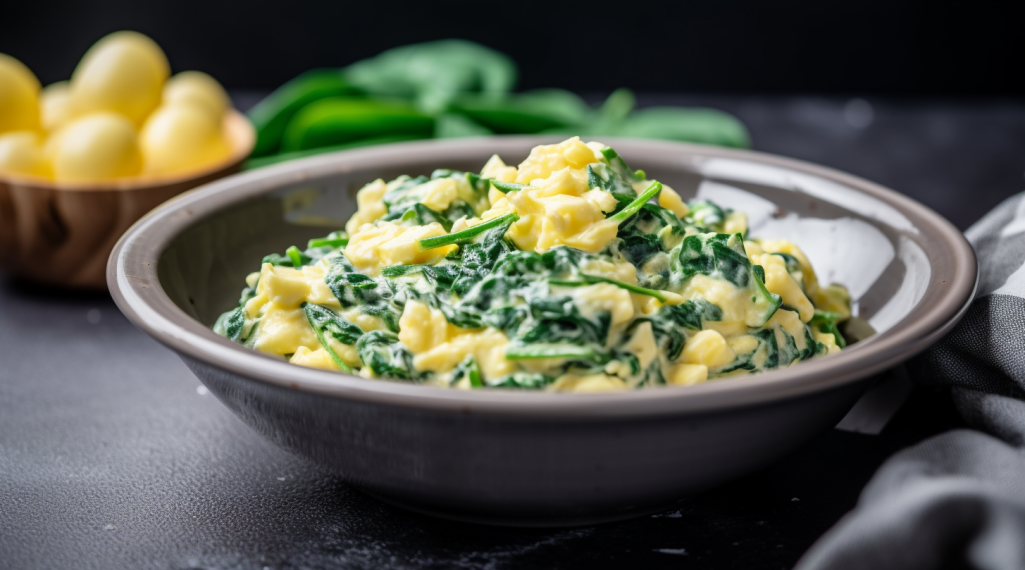 Ovos Mexidos com Espinafre: Energia e Magreza para o Seu Dia!