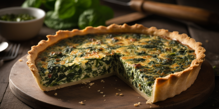 Quiche de Espinafre: Saboreie e Perca Medidas Rapidamente!