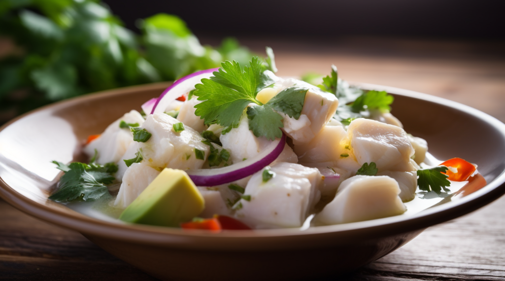 Ceviche de Peixe Branco: Refresque-se e Perca Medidas! 1 Ceviche de Peixe Branco: Refresque-se e Perca Medidas!