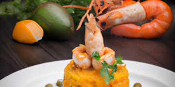 Risoto de Camarão e Açafrão