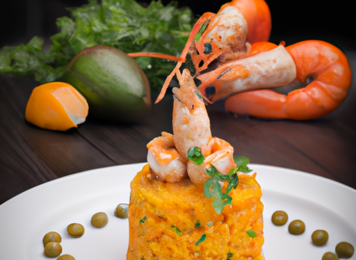 Risoto de Camarão e Açafrão 8 Risoto de Camarão e Açafrão