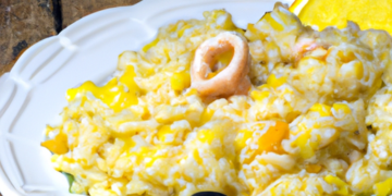 Risoto de Bacalhau Desfiado