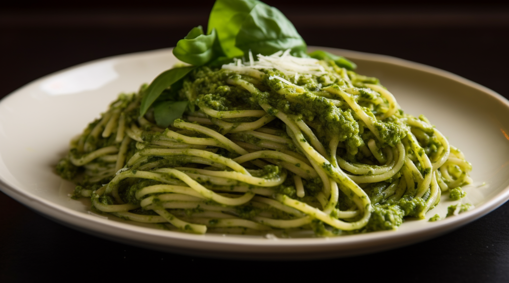 Pesto de Rúcula para Espaguete: Toque Refrescante.