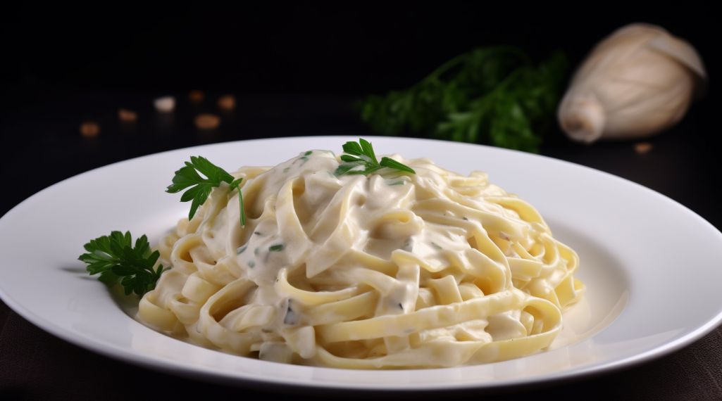 Fettuccine Alfredo com Cogumelos. 1 Lasanha Vegetariana: Opção Sem Carne