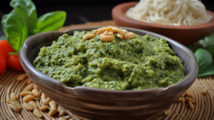 Pesto de Manjericão para Macarrão: Receita Fresca.