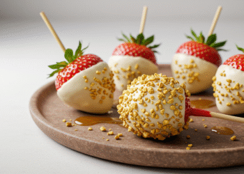 1 🍓 Morango do Amor Fit com Brigadeiro de Ninho Saudável