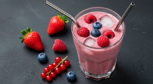 5 🥤 Smoothie de Whey com Frutas Vermelhas – Receita Pós-Treino Saudável e Funcional