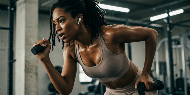 4 🎧 Estudo Revela: Treinar com Música Pode Aumentar em Até 15% a Performance e Aderência à Rotina Fitness